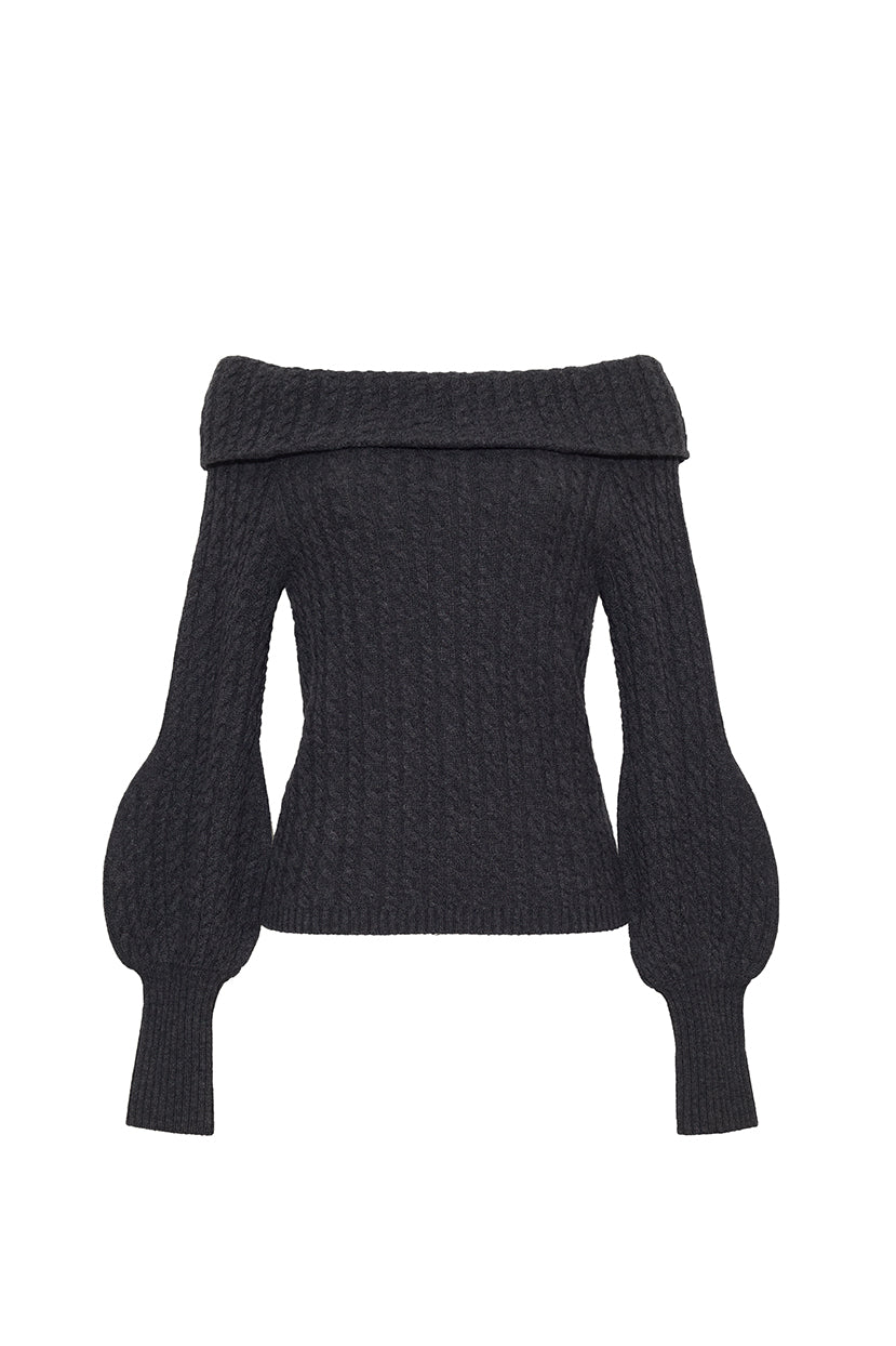 Tamberley Top in Charcoal