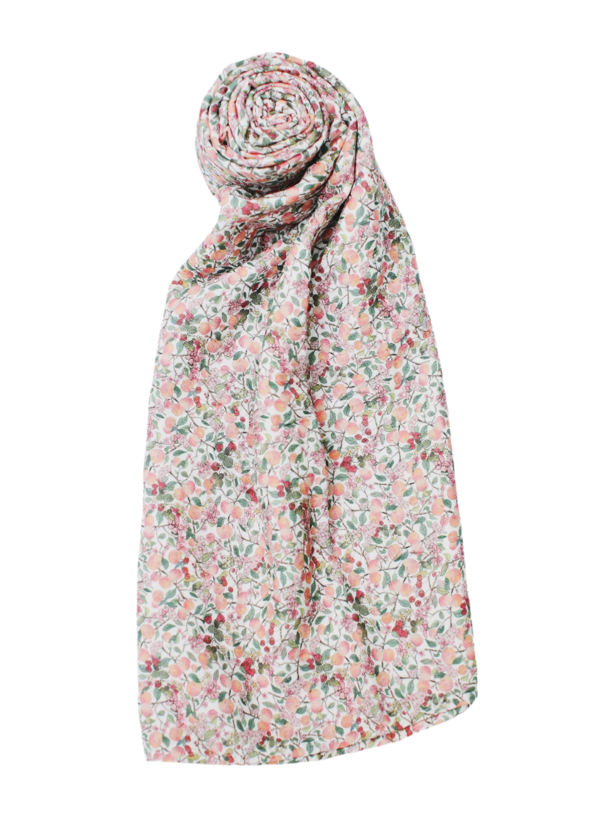 Peach Blossom Shawl Blanket