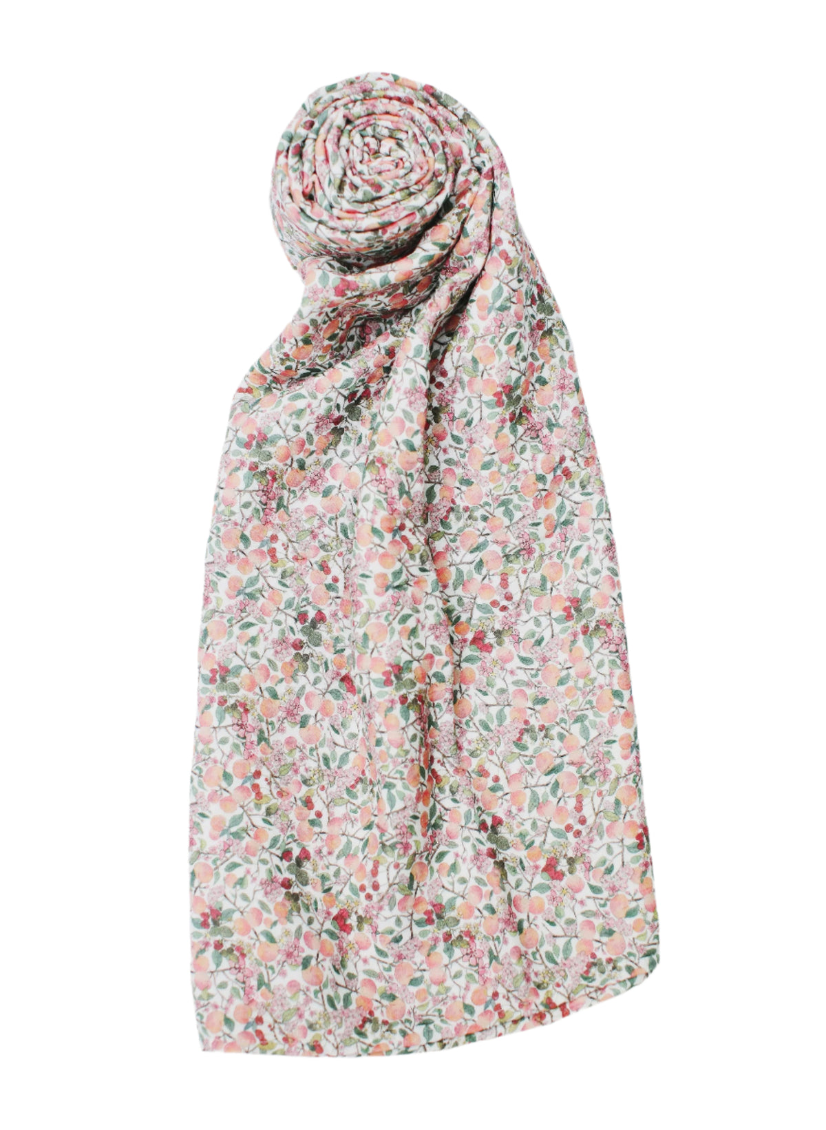 Peach Blossom Shawl Blanket