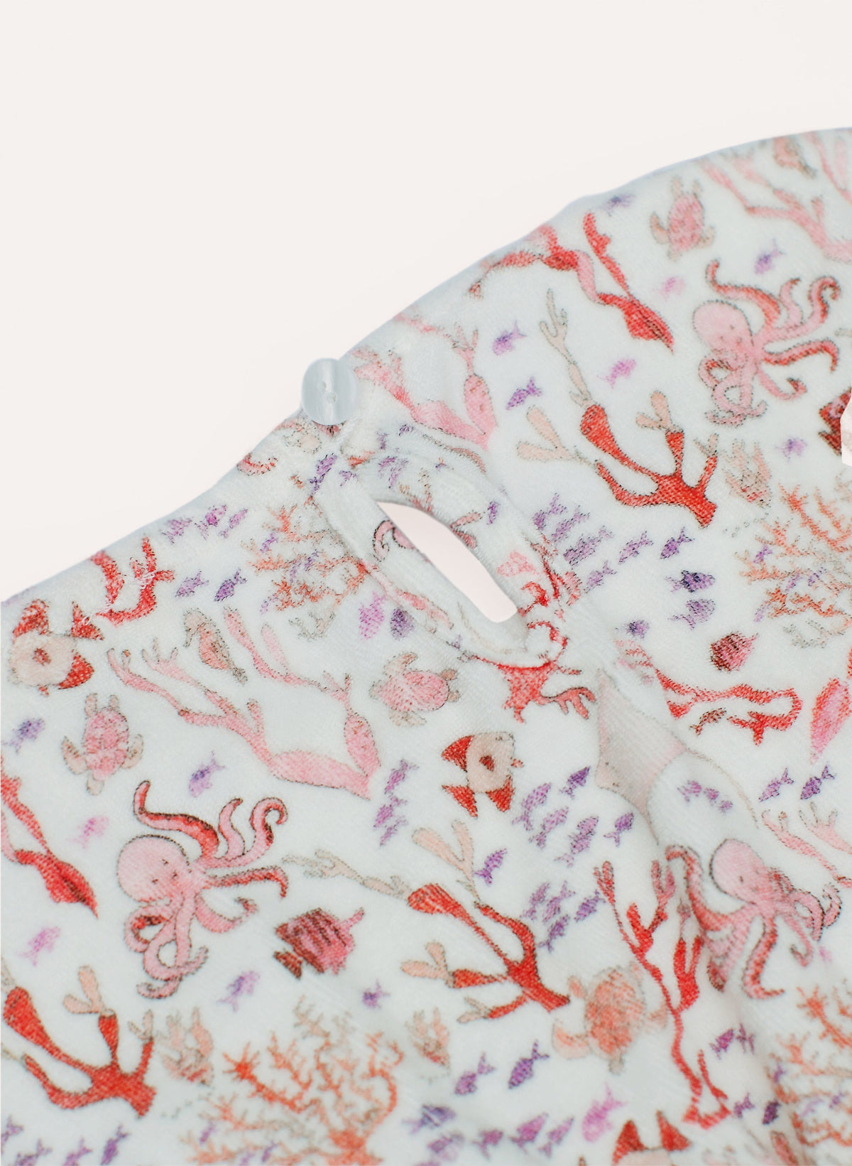 The Delphine Dress in Rosy Coral Reef