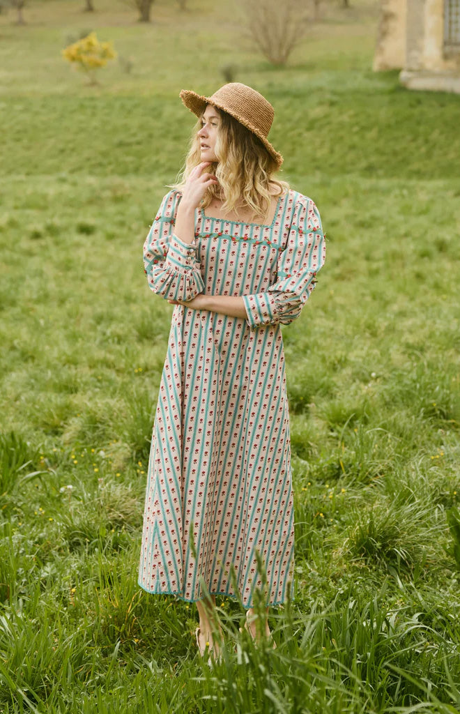 Tara Dress in Poppy Fields Floral