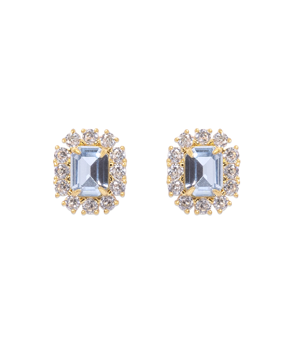 Tati Studs in Light Sapphire