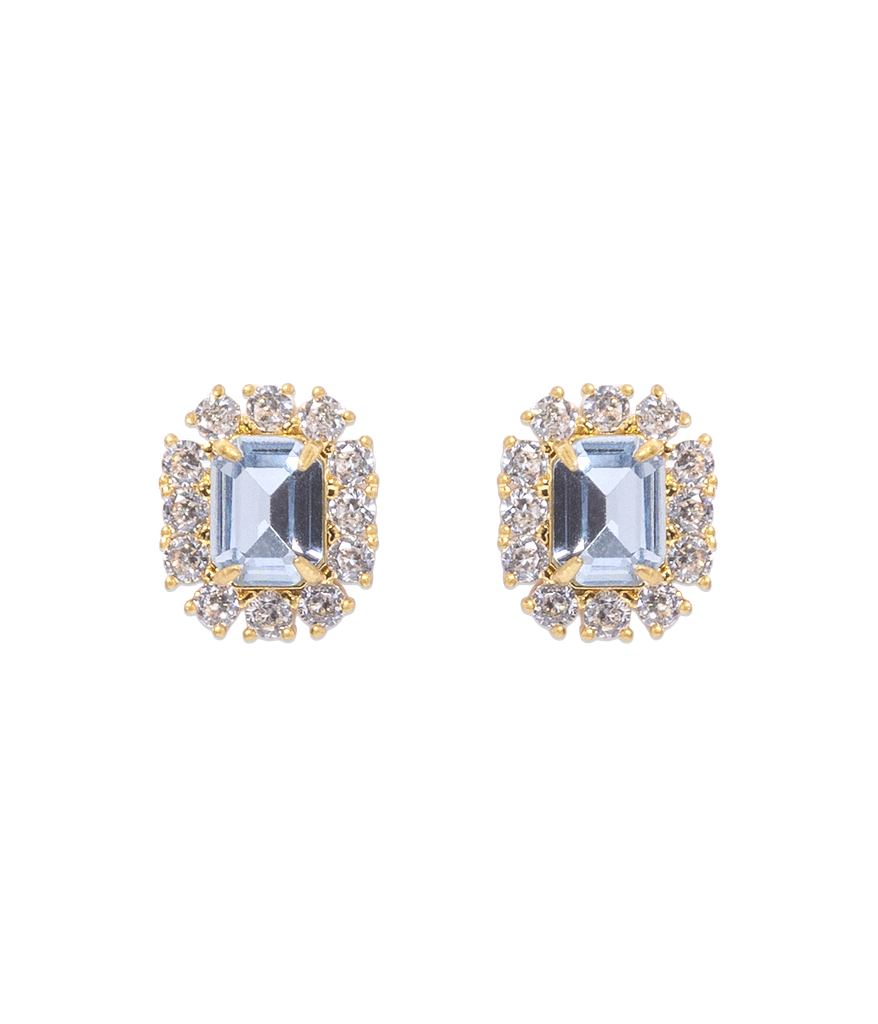 Tati Studs in Light Sapphire