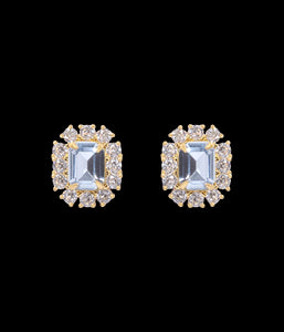 Tati Studs in Light Sapphire