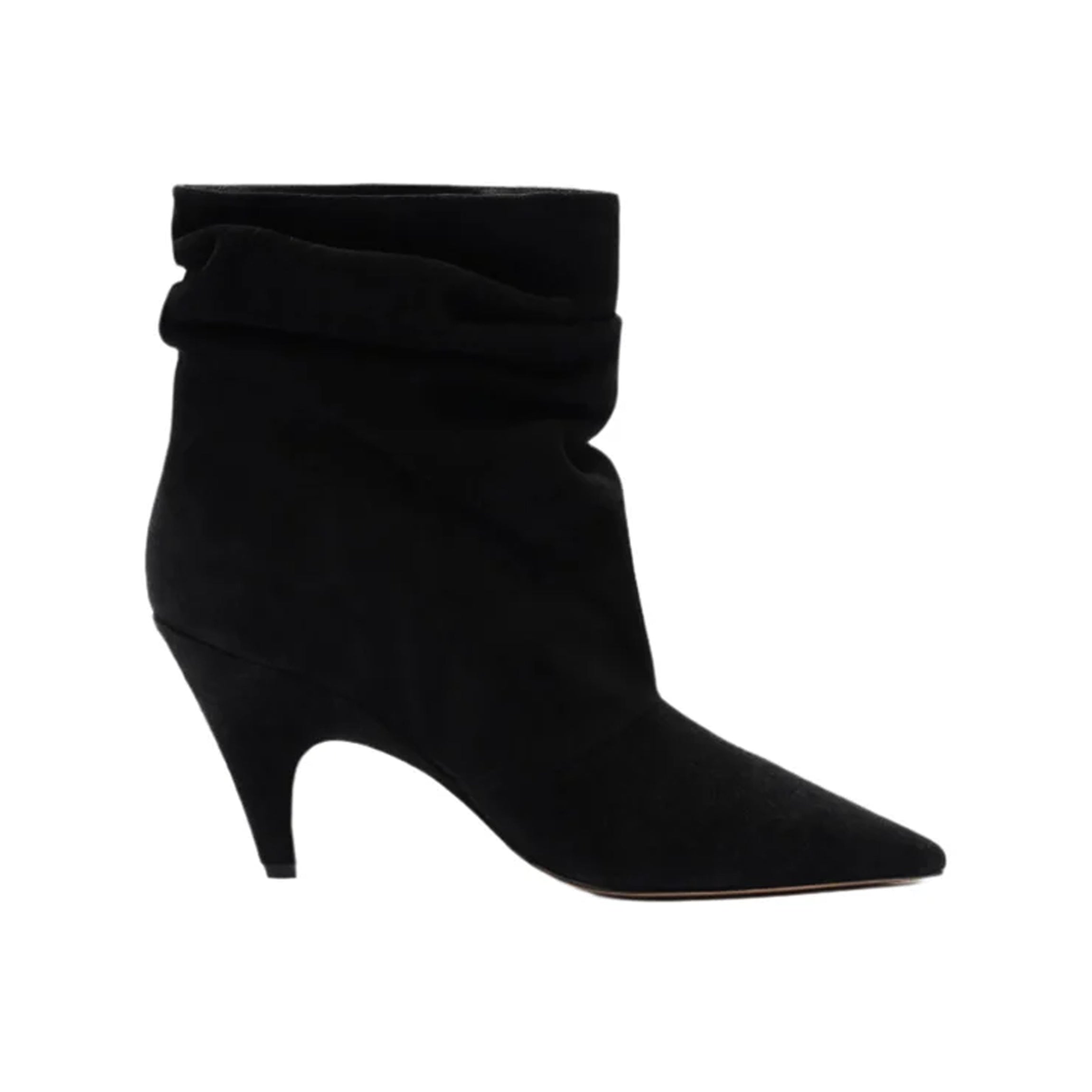 Tati Slouch Mini Scamosciato in Black