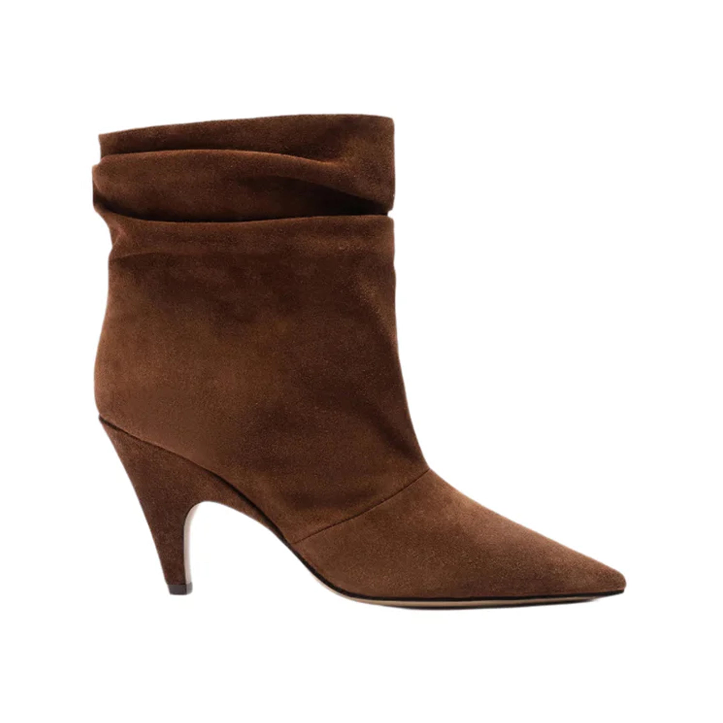 Tati Slouch Mini Scamosciato in Brown
