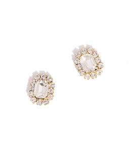 Tati Studs in Crystal