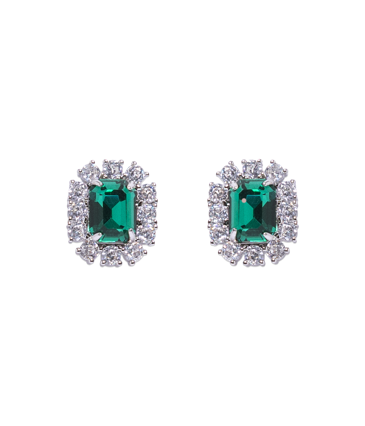 Tati Studs in Emerald