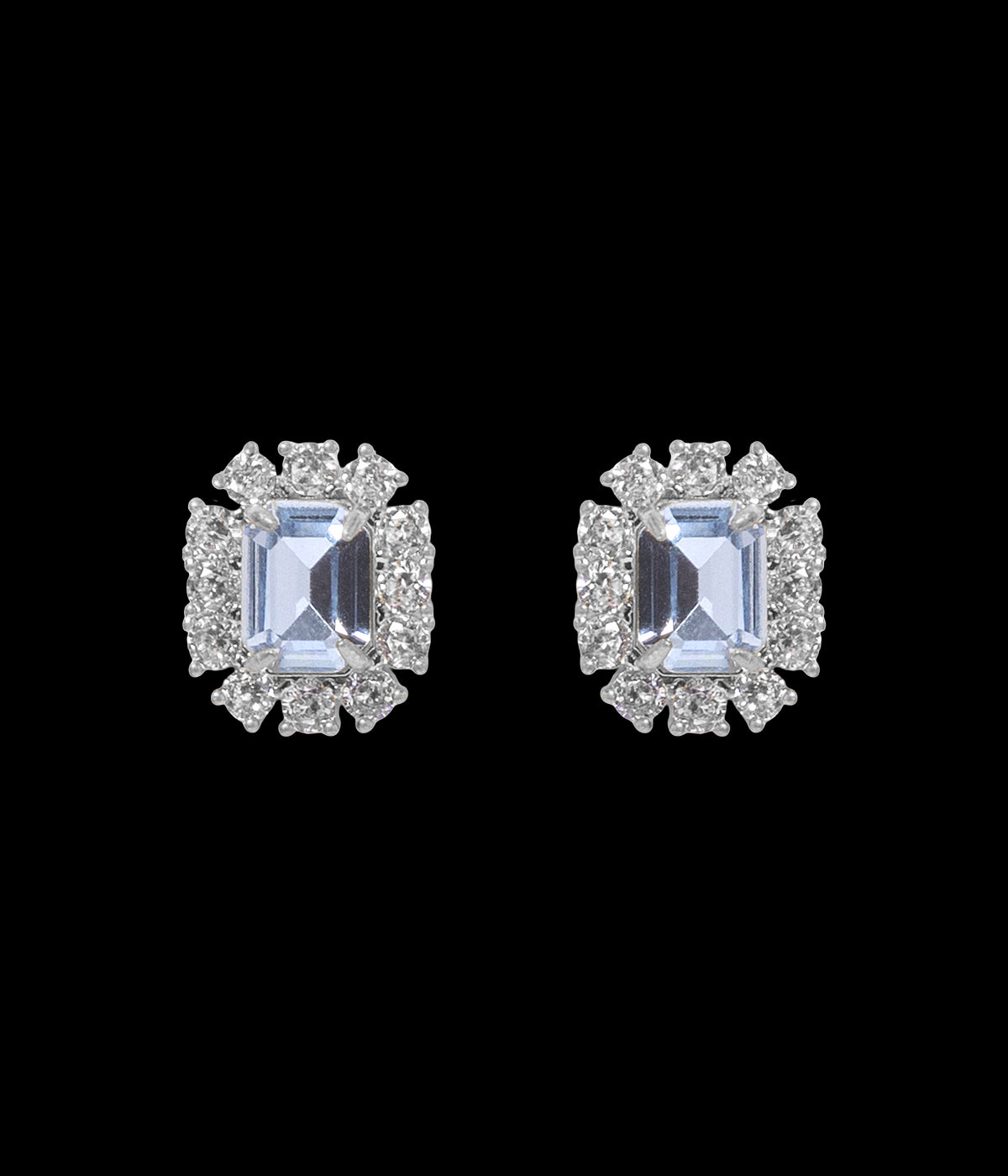 Tati Studs in Light Sapphire