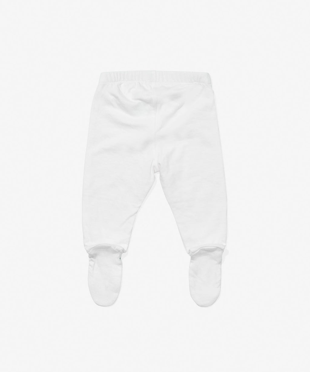 Tatum Baby Pant in Seafoam Piping