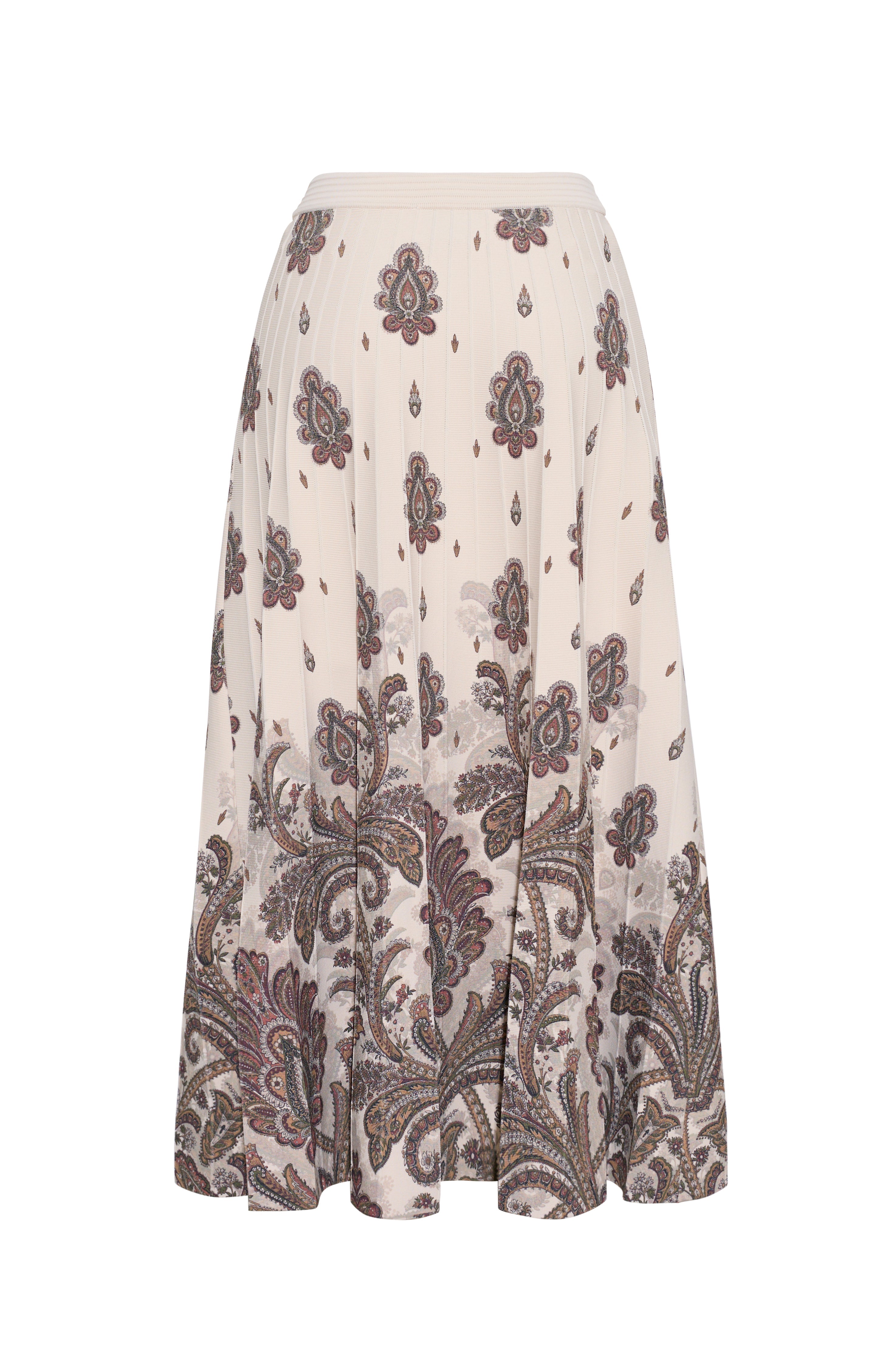 Tavira Skirt in Castle Paisley Ivory