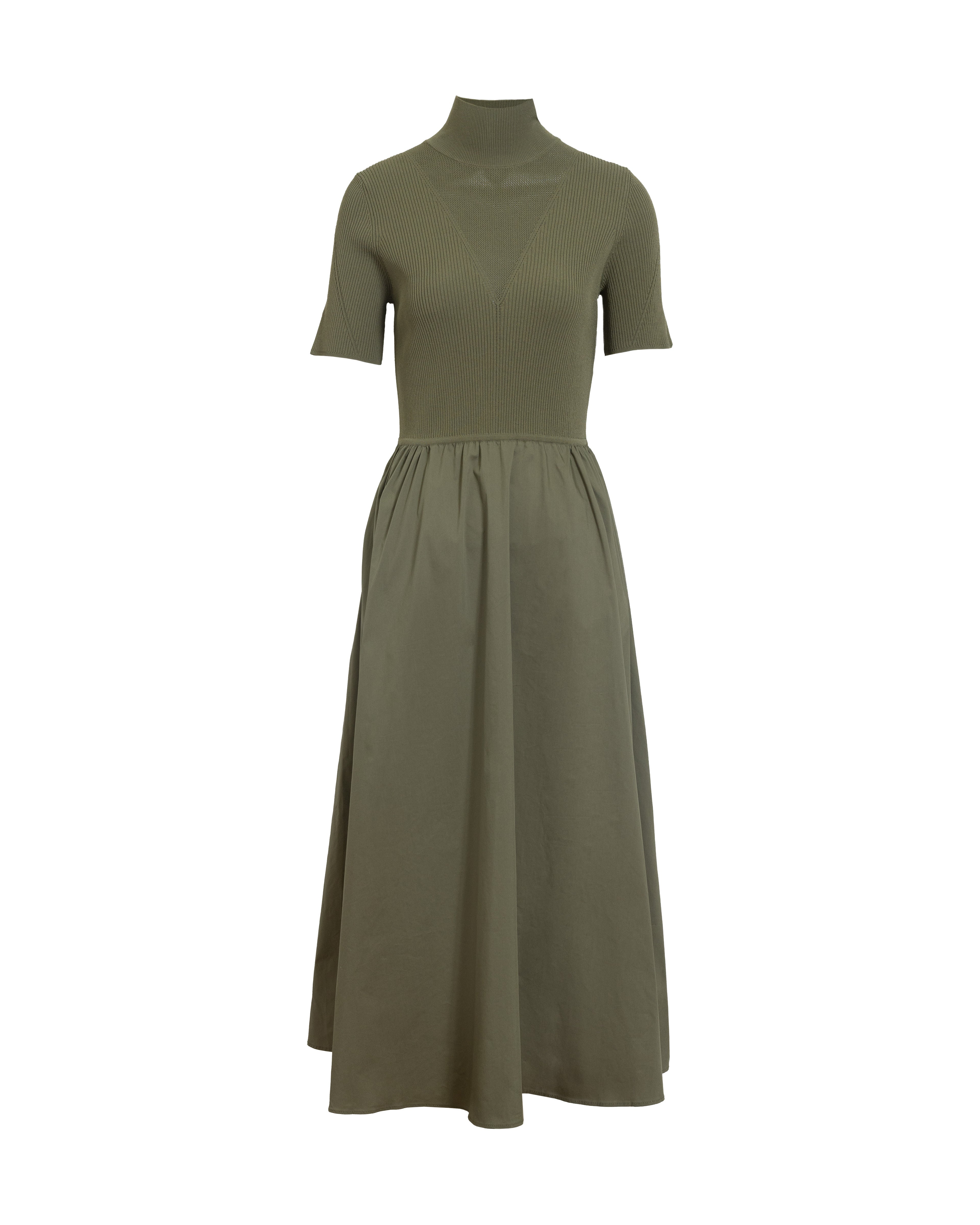 Teresa Knit Dress in Fern