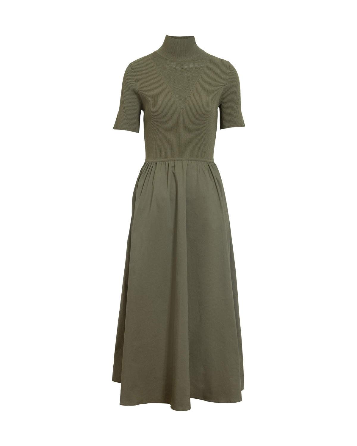 Teresa Knit Dress in Fern