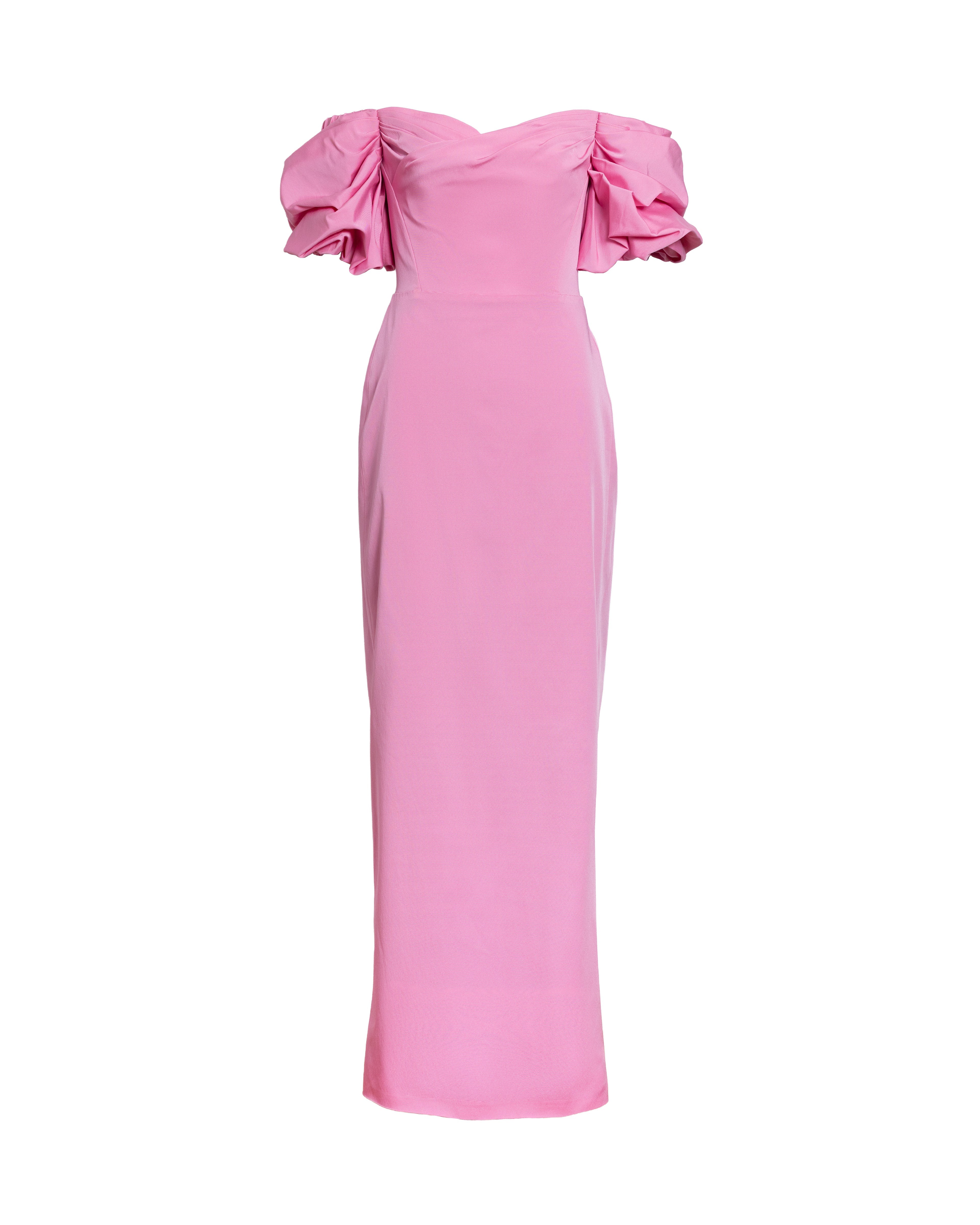 Tess Gown in Lealia Pink