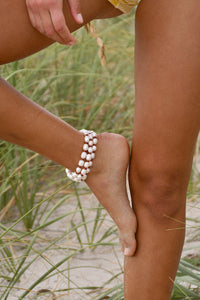 Brown Pearl Anklet