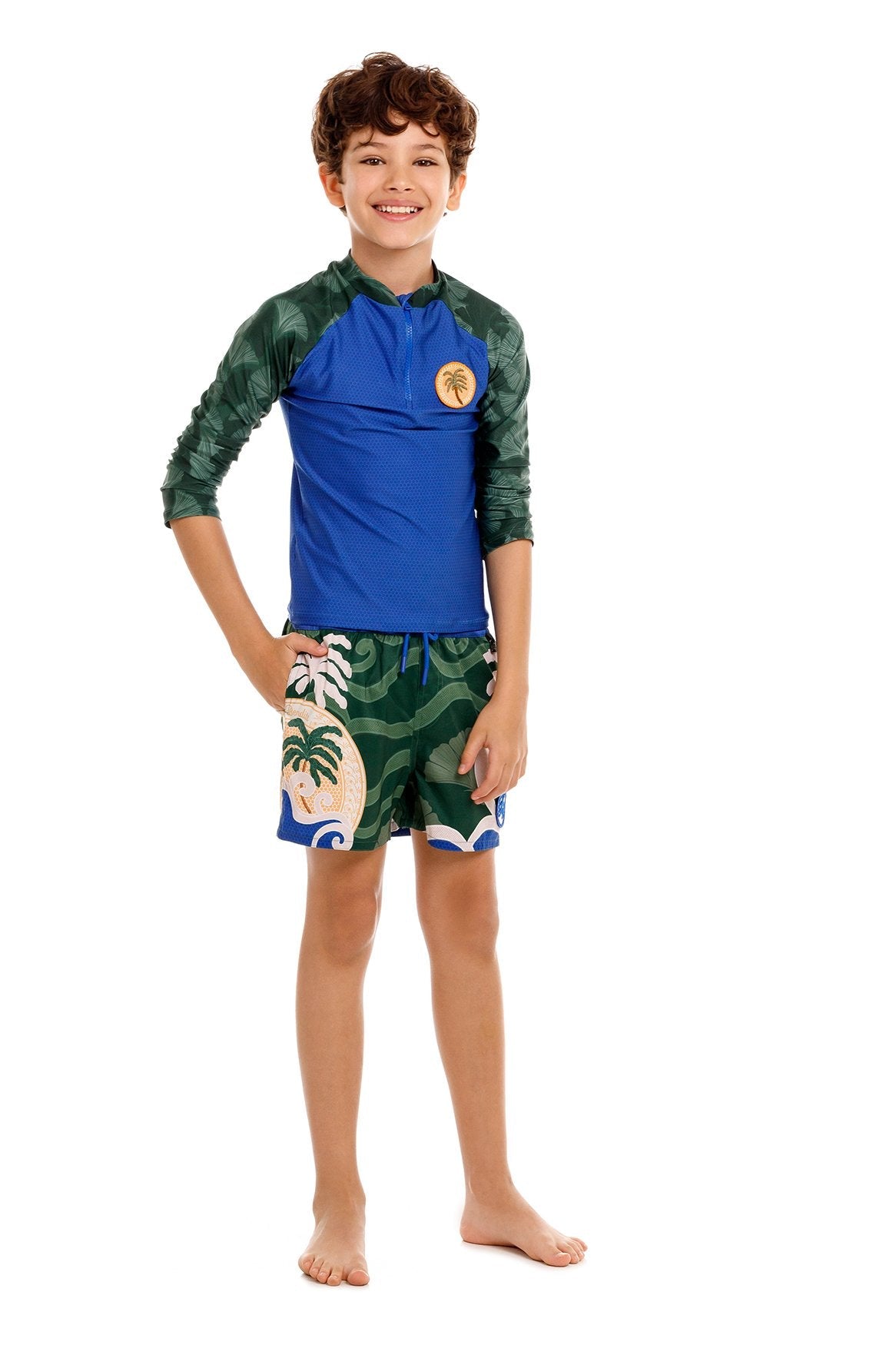 Noah Kids Rashguard in Thamar