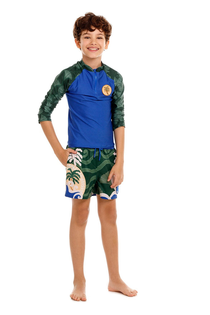 Noah Kids Rashguard in Thamar