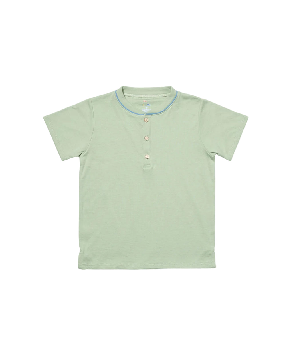 Thames T-Shirt in Dusty Seafoam