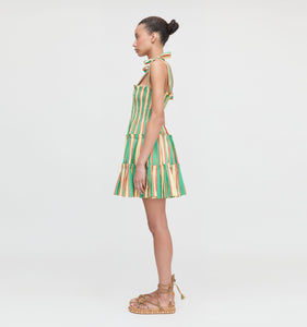 The Ribbon Charlotte Nap Dress in Rockhouse Stripe