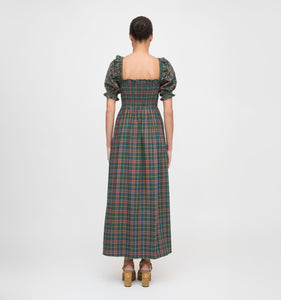 The Scarlett Nap Dress in Chestnut Tartan
