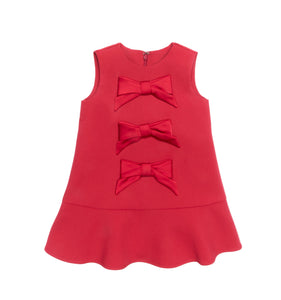 The Tiny Blythe Dress in Cherry