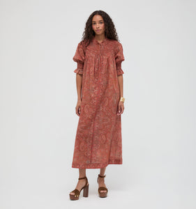 The Zinnia Maxi Dress in Cypress Paisley
