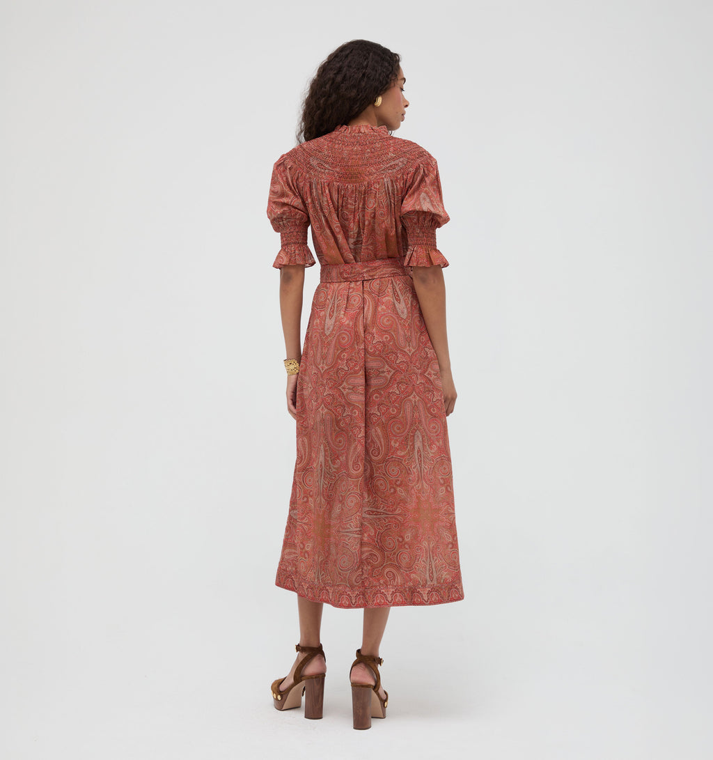 The Zinnia Maxi Dress in Cypress Paisley