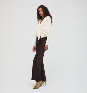 The Amal Cardigan in Antique White
