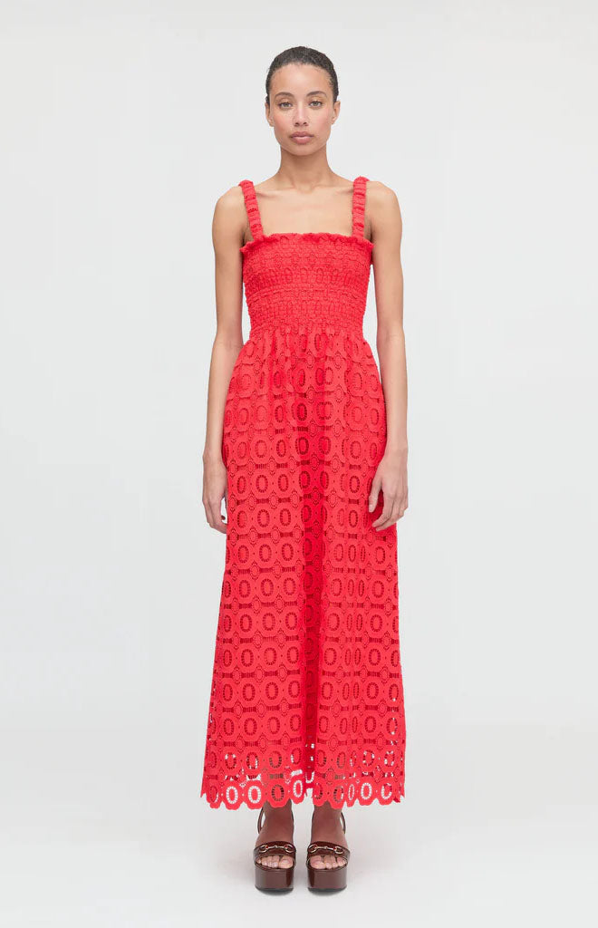 The Anjuli Nap Dress in Poppy Lace