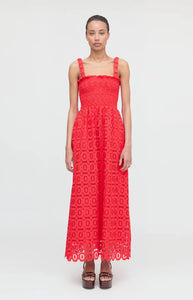 The Anjuli Nap Dress in Poppy Lace