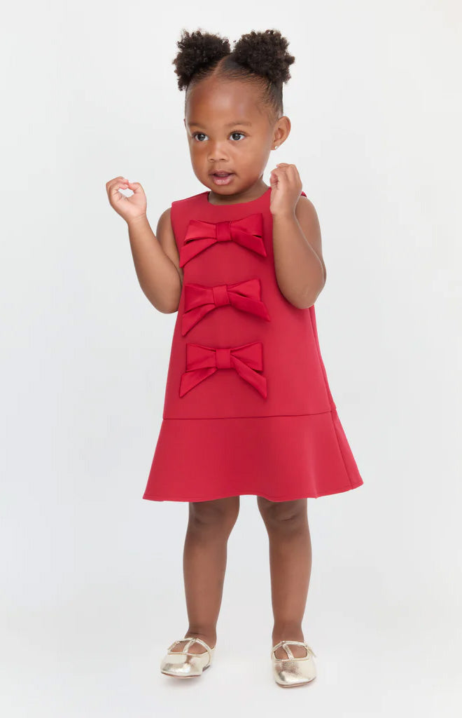 The Baby Blythe Dress in Cherry