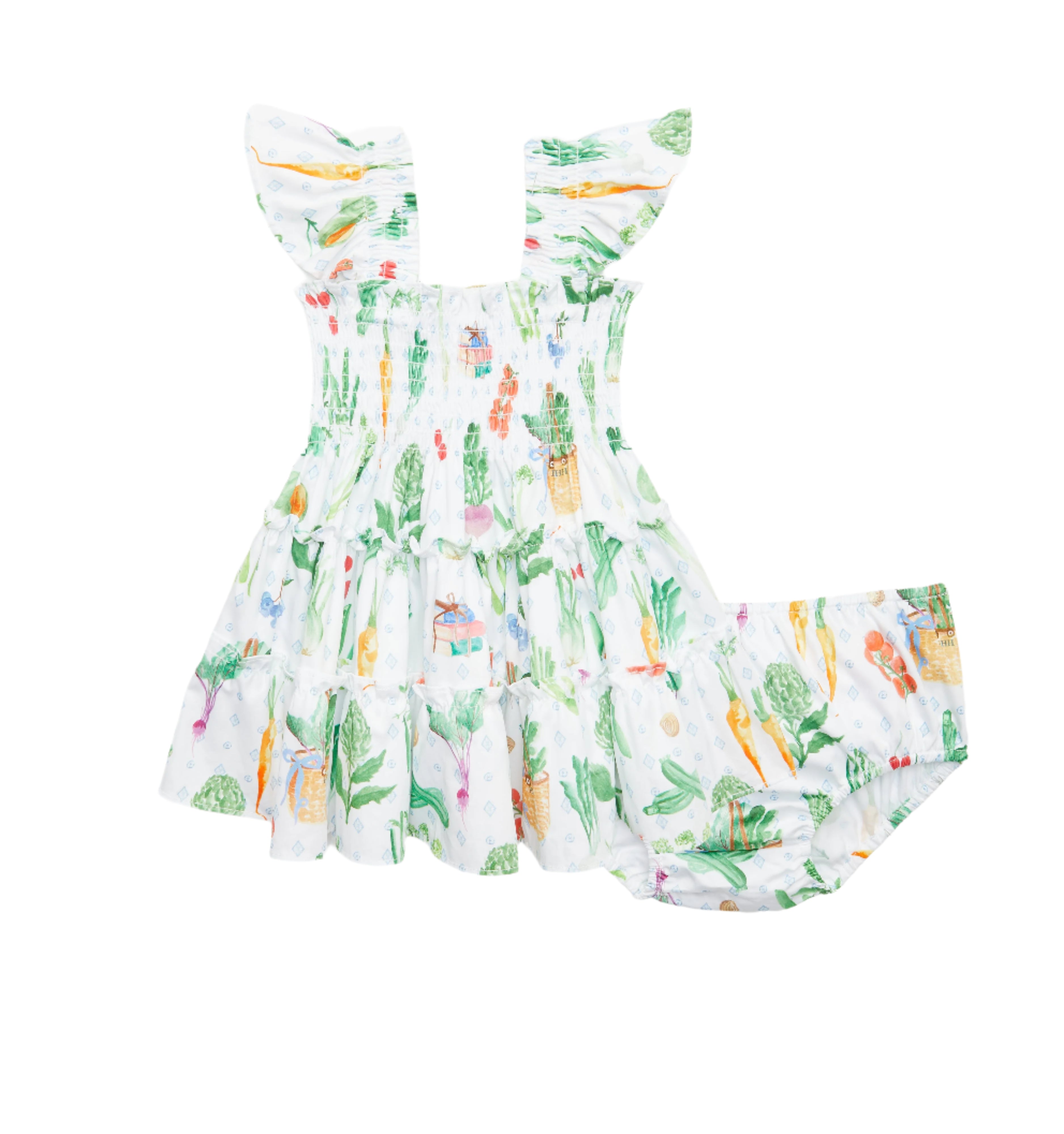 The Baby Ellie Nap Dress in Farmer's Market