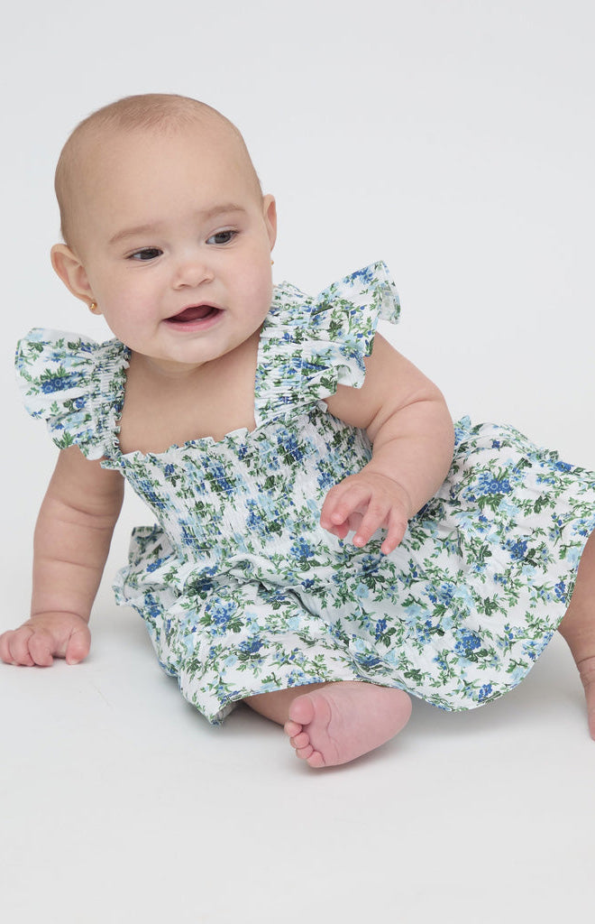 The Baby Ellie Nap Dress in English Daisy