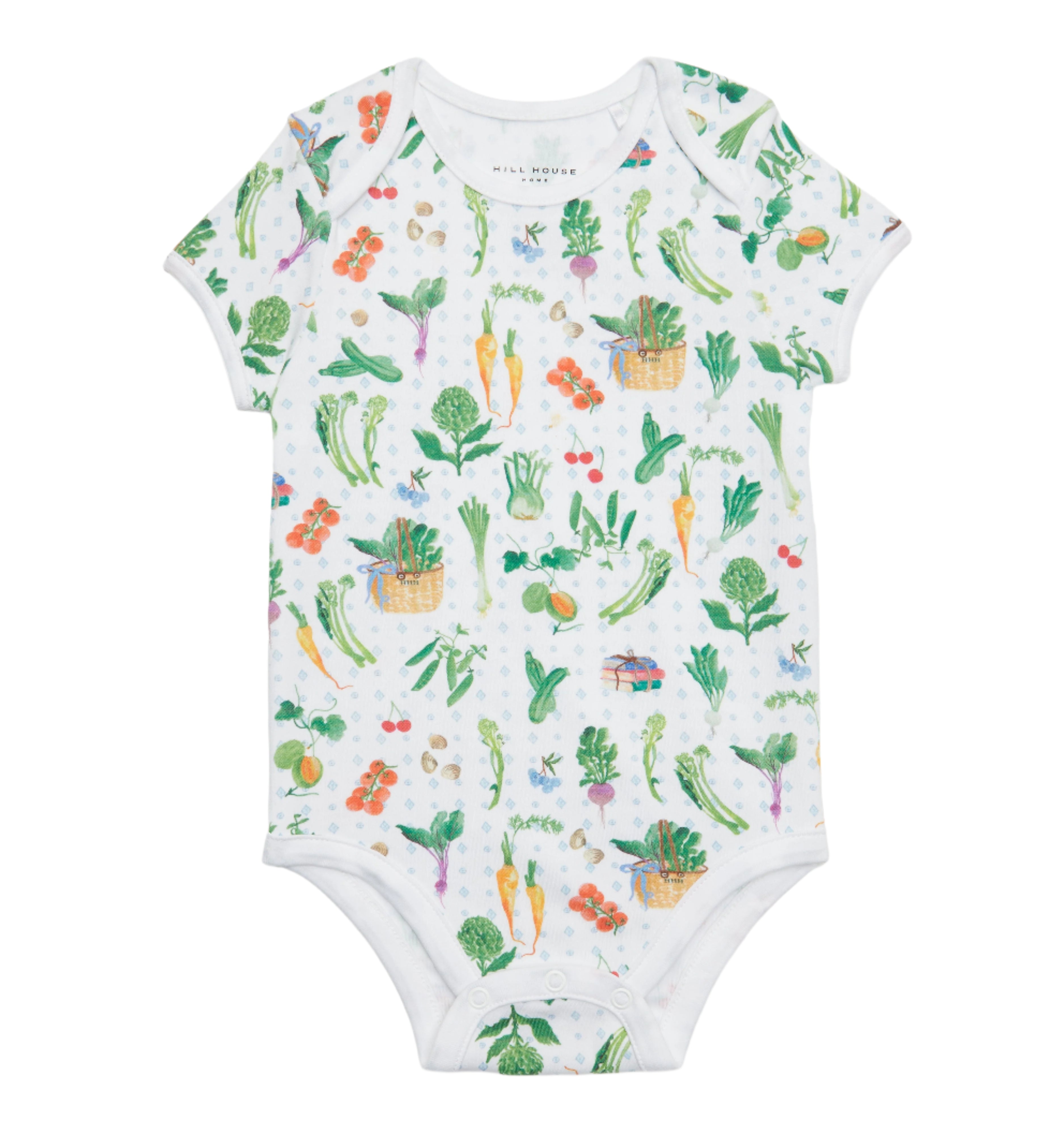 The Short Sleeve Onesie in Farmer's Market