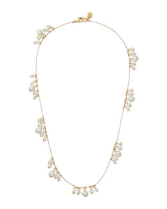 The Pearl Drip Drop Necklace Duo