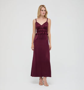 The Bonnie Dress in Mulberry