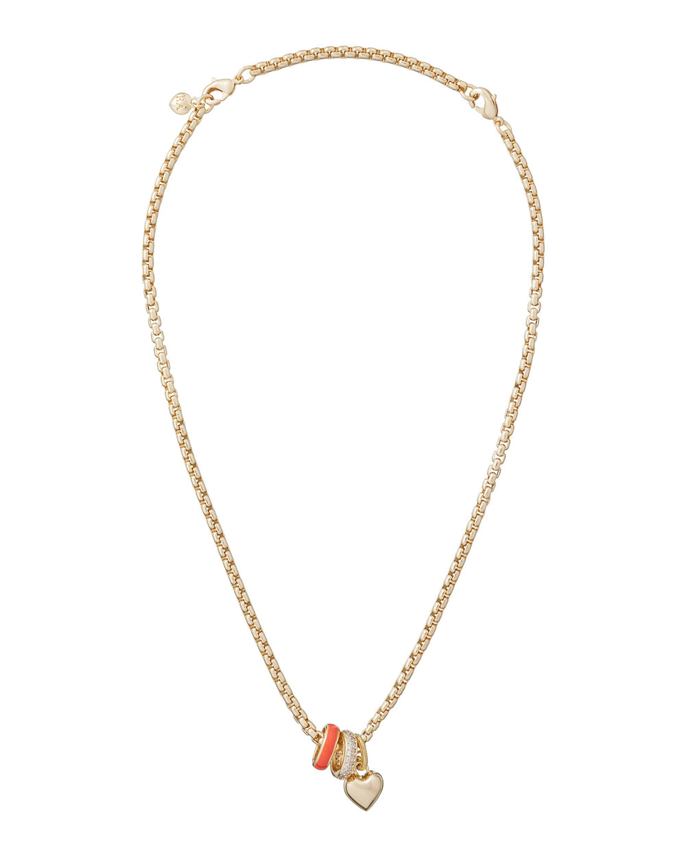 The Box Chain Charm Necklace