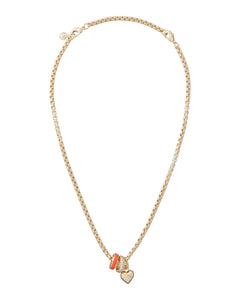 The Box Chain Charm Necklace