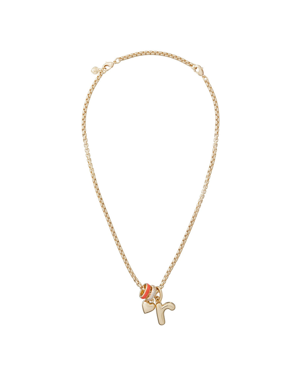 The Box Chain Charm Necklace