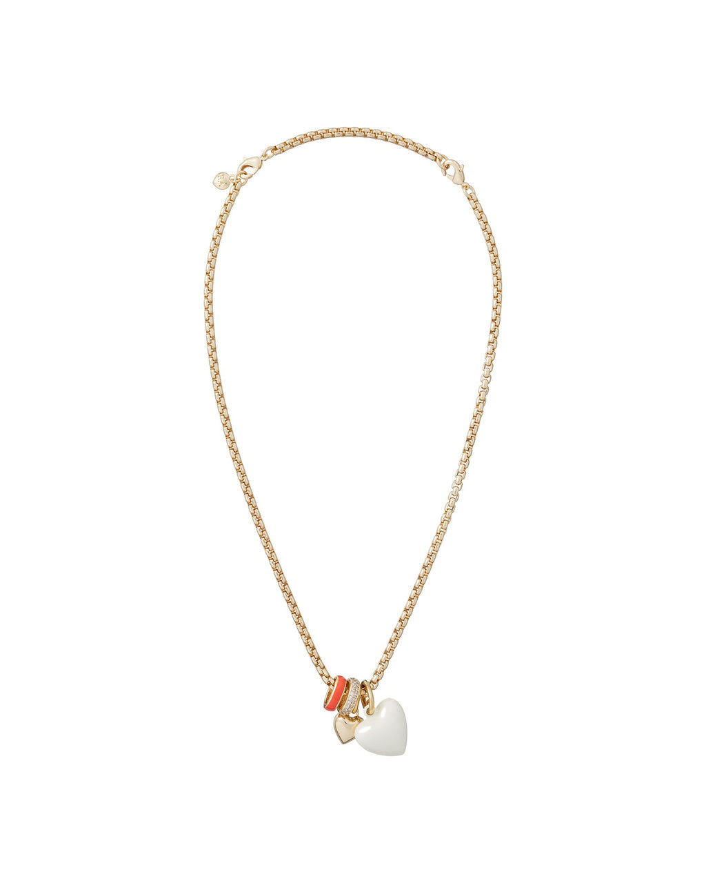 The Box Chain Charm Necklace