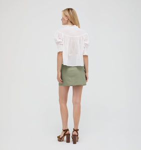 The Carley Skirt in English Sage