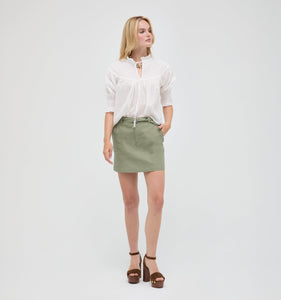 The Carley Skirt in English Sage