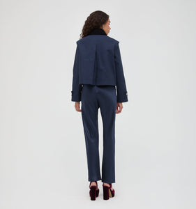 The Clarisse Jacket in Navy