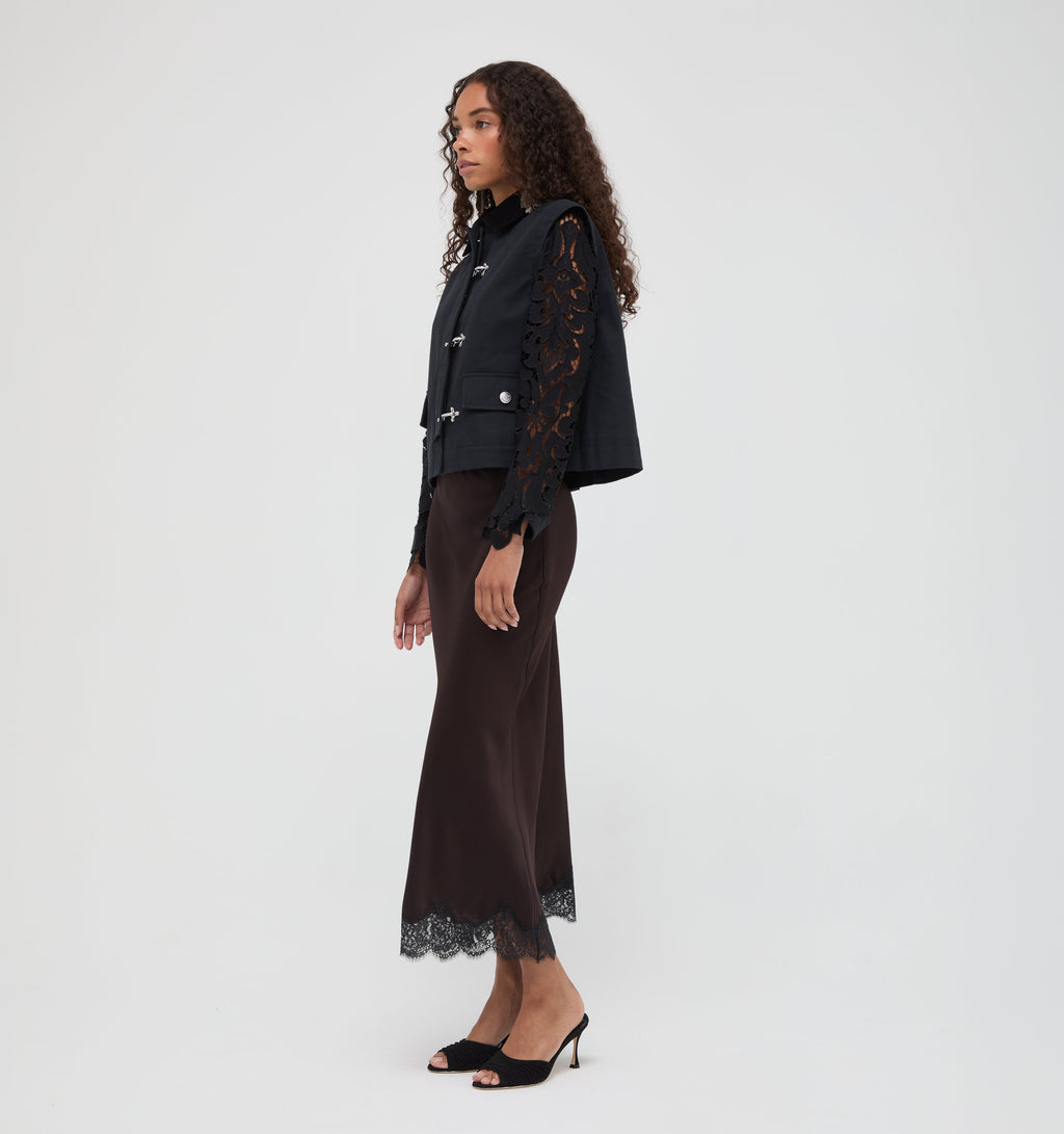 The Clarisse Jacket in Black