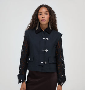 The Clarisse Jacket in Black