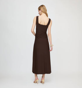 The Coraline Dress in Chocolate