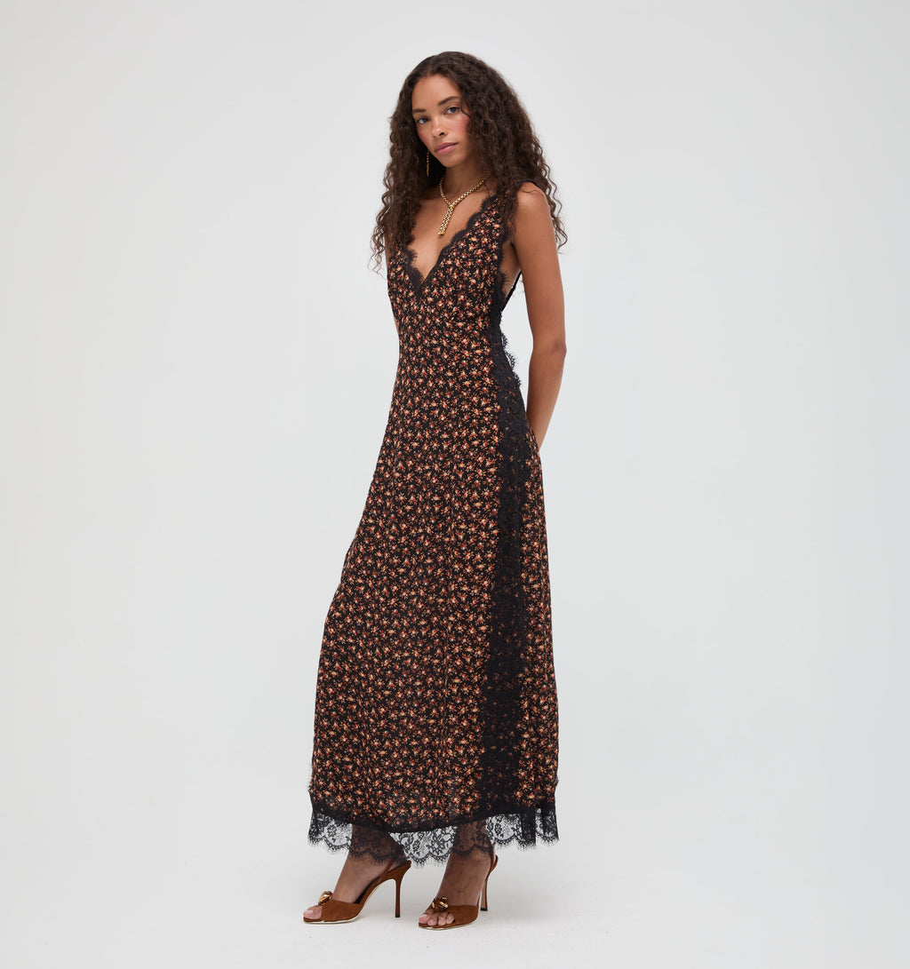 The Cosi Dress in Country Orchard