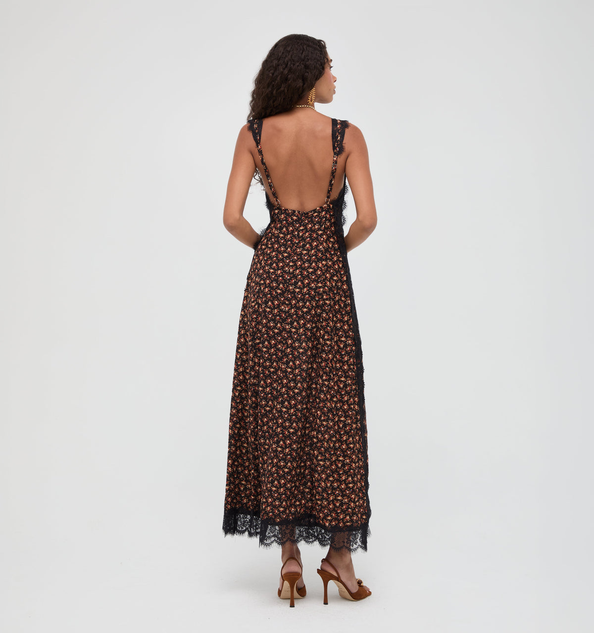 The Cosi Dress in Country Orchard