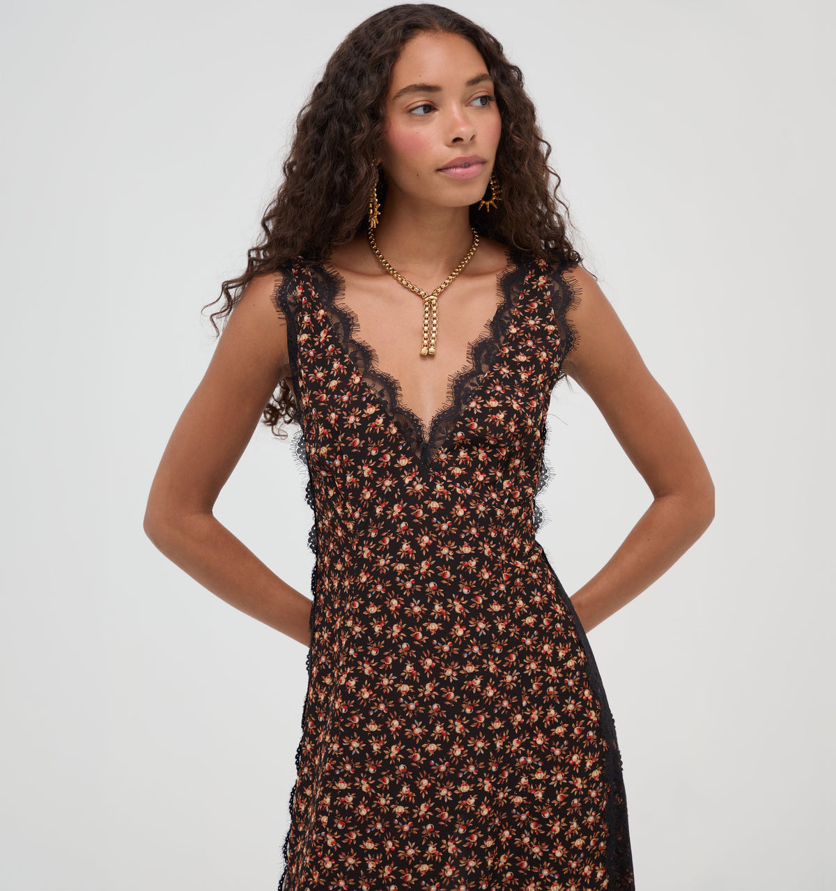 The Cosi Dress in Country Orchard