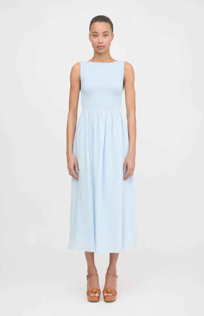 The Cosima Nap Dress in Pale Blue